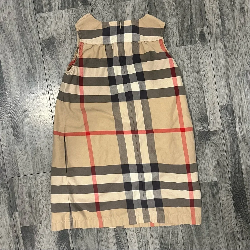 BURBERRY GIRL NOVA CHECK DRESS SIZE 8Y - Picture 6 of 8